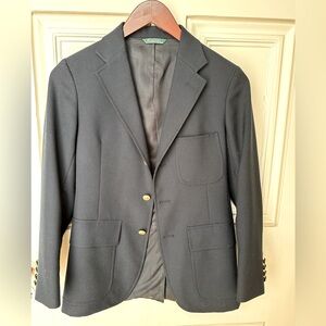 Navy Blue Polo Boys size 16 blazer